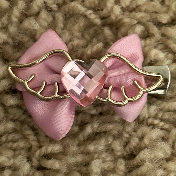 Decora Kawaii Hair Bow Clips bundle of 3 - Picture 2 of 3